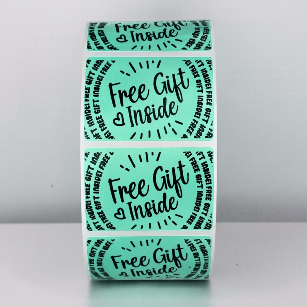 🛍️ Add a Bonus! "Free Gift Inside" Stickers for Package | Customer Appreciation - Picture 5 of 11